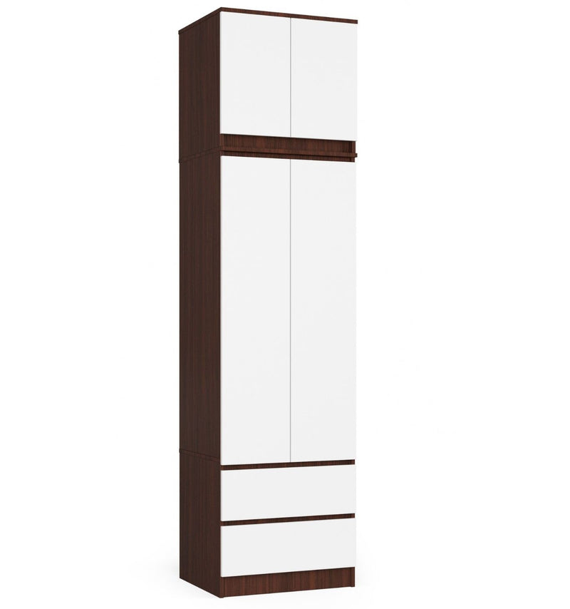 NADSTAWKA DO SZAFY S60 STAR WENGE/BIAŁA