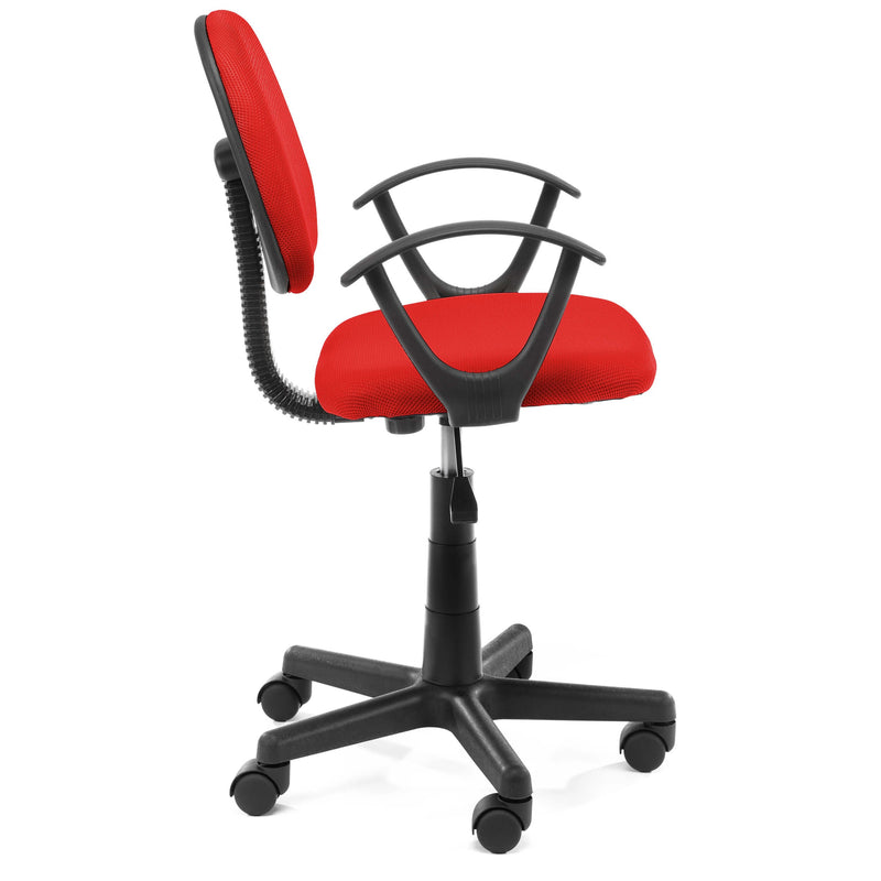 FOTEL OBROTOWY FD-3 CZERWONY