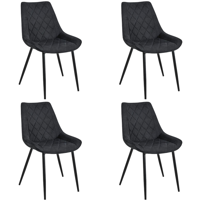4x KRZESŁO SJ.0488 CZARNY