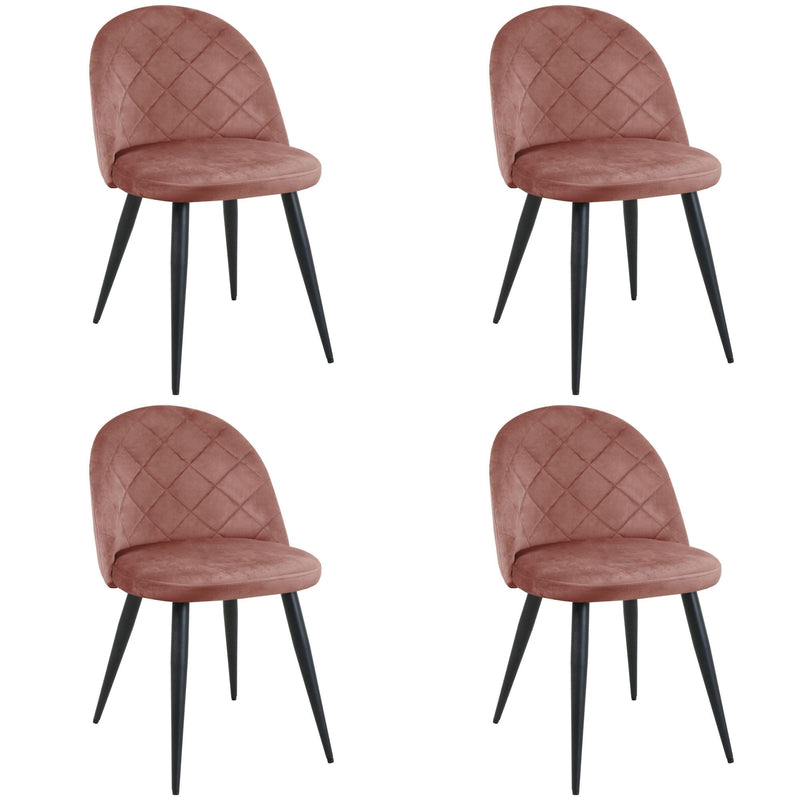 4x KRZESŁO SJ.077 RÓŻOWY