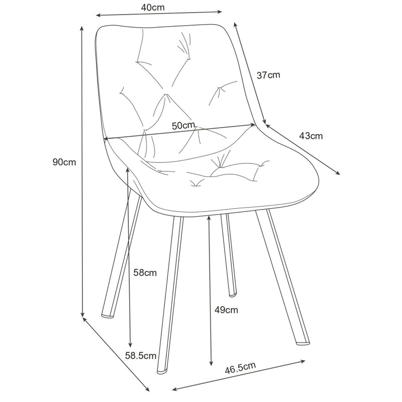 2x KRZESŁO SJ.33 CZARNE