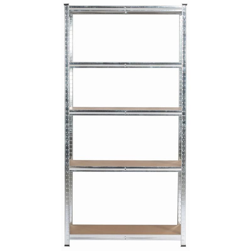 2x REGAŁ METALOWY 90x40x180 SREBRNY