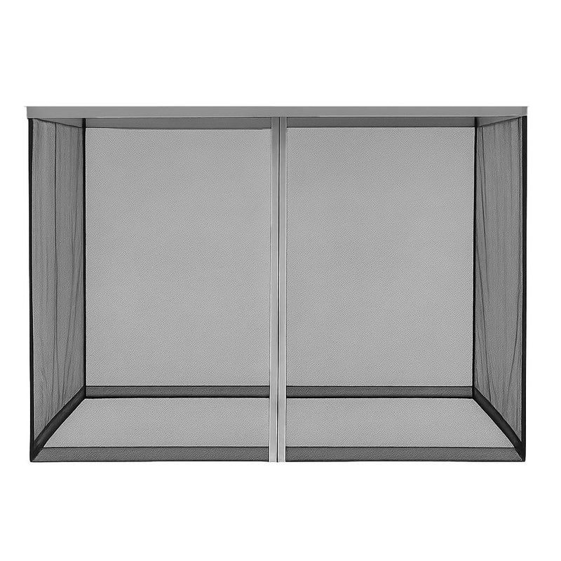 Moskitiera do pawilonu ogrodowego 3x3 m siatka z zamkami błyskawicznymi MultiGarden