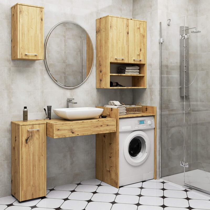 SZAFKA WISZĄCA FIN H934 W64 2D 1P DĄB ARTISAN