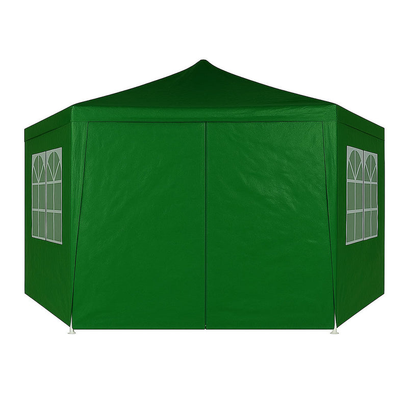 Namiot pawilon ogrodowy handlowy 2x2x2 m z oknami zielony MultiGarden