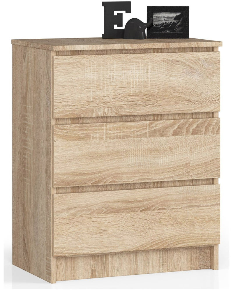 KOMODA K60 3SZ CLP PK DĄB SONOMA