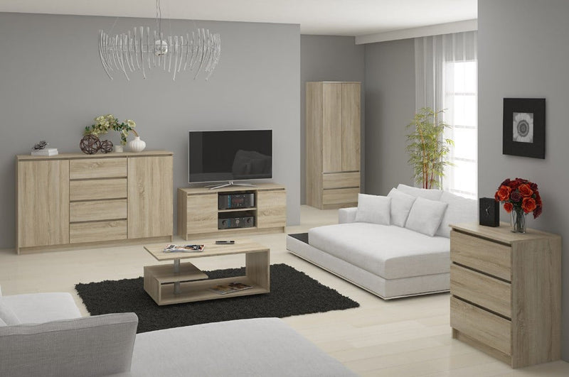 SZAFA STAR S 60 cm 2 DRZWI 2 SZUFLADY PK SONOMA